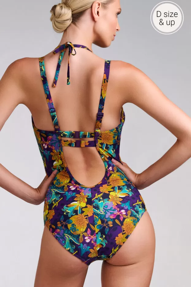 New Marlies Dekkers Lingerie acapulco maillot de bain balconnet plongeant petuniapurple
