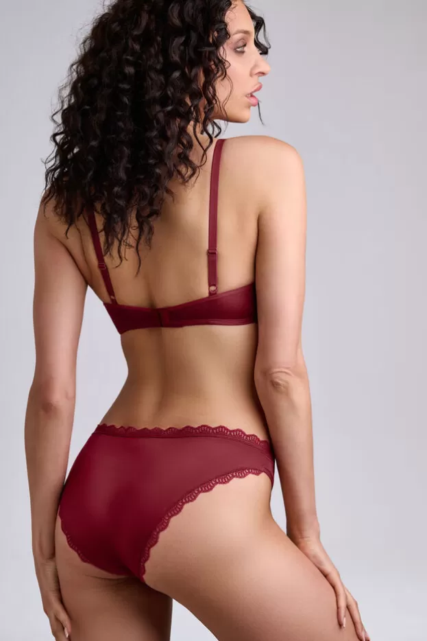 Store Marlies Dekkers Lingerie carita 5 cm slip cabernetredandlace