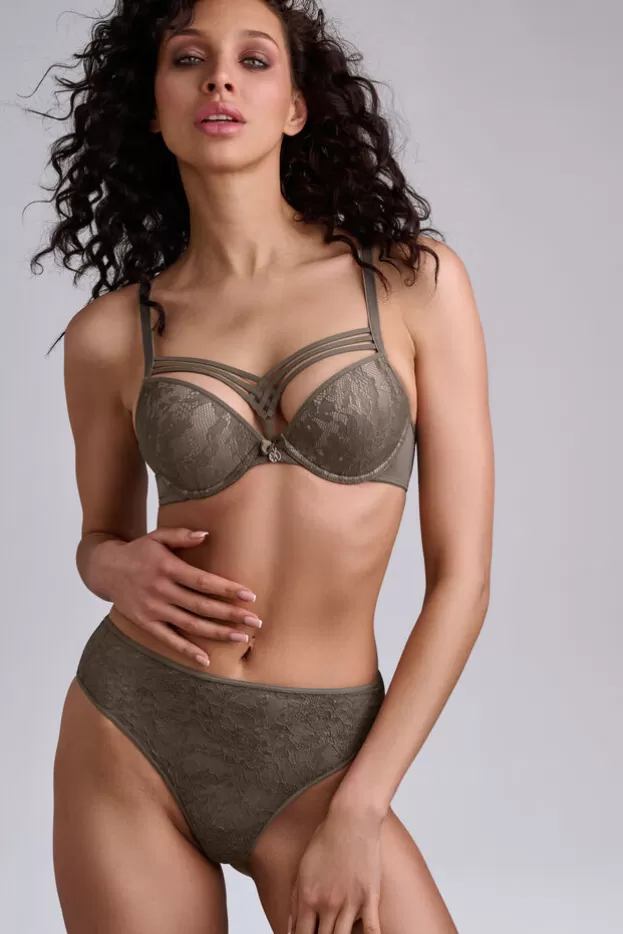 Discount Marlies Dekkers Lingerie dame de paris 7cm string cappuccinobrown