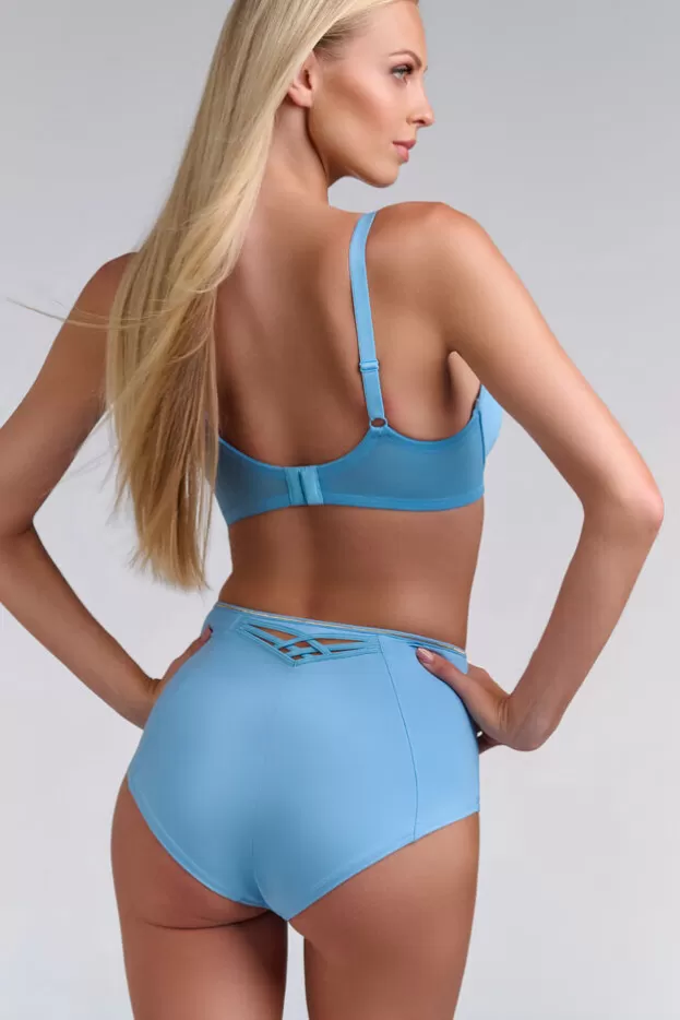 Outlet Marlies Dekkers Lingerie dame de paris culottes taille haute balticseaandgold