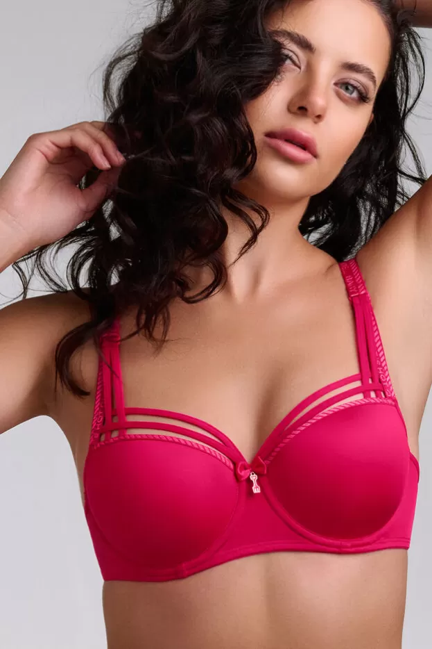 Sale Marlies Dekkers Lingerie dame de paris soutien-gorge balconnet azaleared