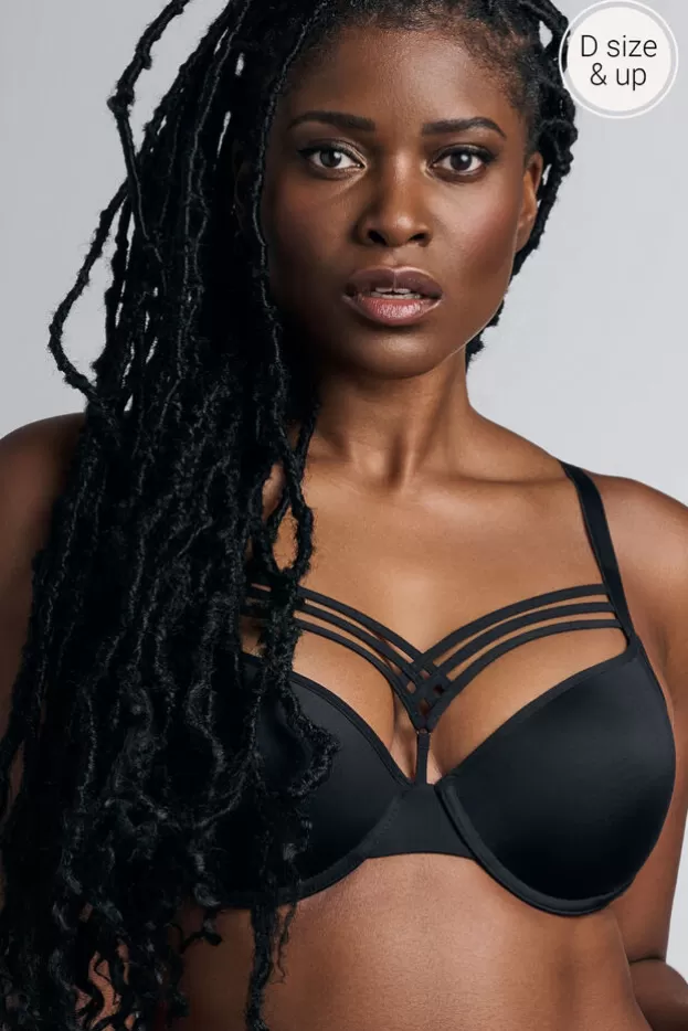 Hot Marlies Dekkers Lingerie dame de paris soutien-gorge plongeant black
