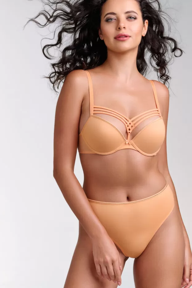 New Marlies Dekkers Lingerie dame de paris soutien-gorge push-up apricotandgold