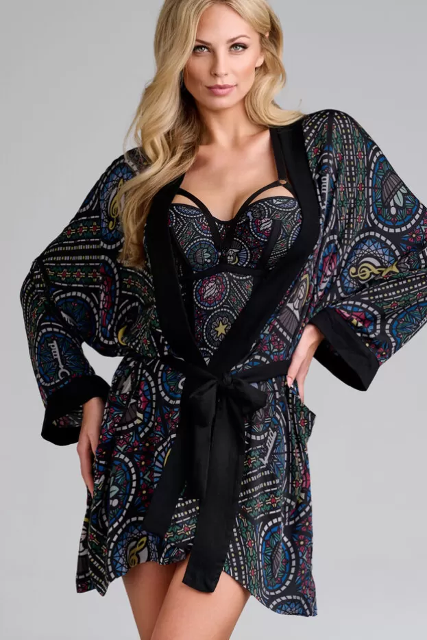 Clearance Marlies Dekkers Lingerie ecclesia kimono stainedglassprint