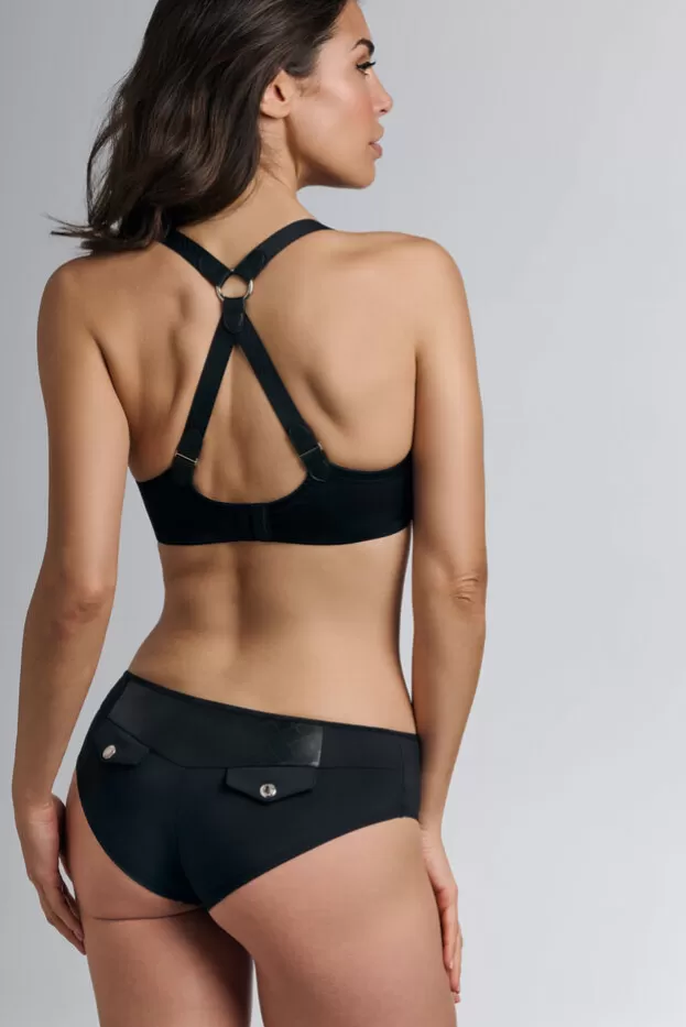 Hot Marlies Dekkers Lingerie femme fatale 8cm shorties Brésiliens black