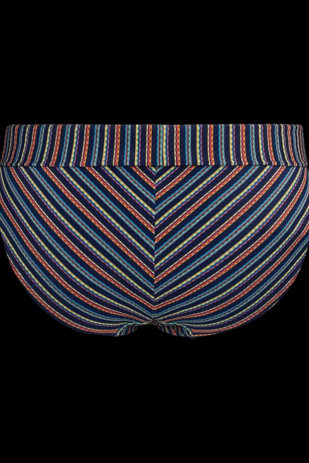 Outlet Marlies Dekkers Lingerie holi vintage fold down slip darkbluerainbow