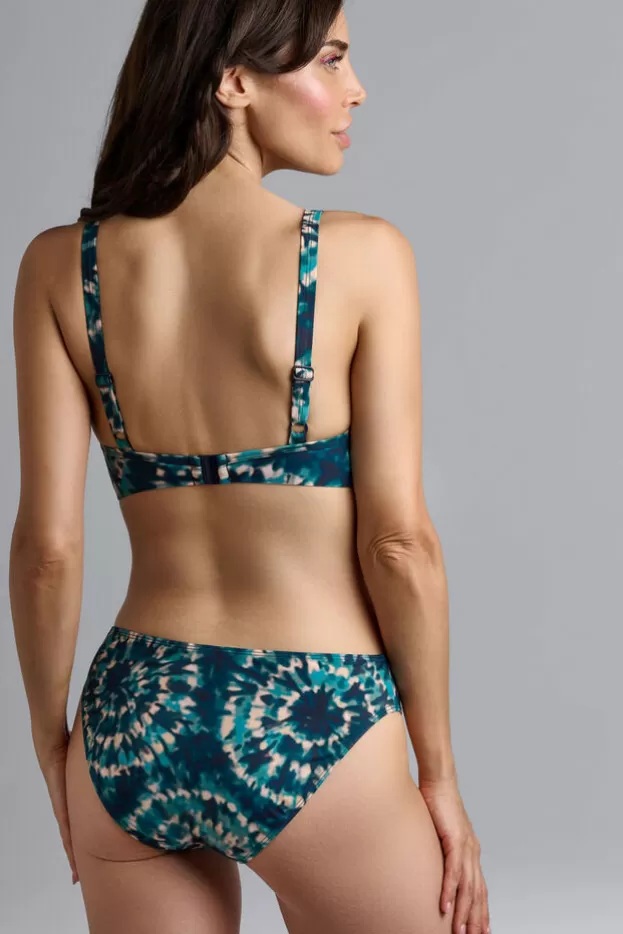 Outlet Marlies Dekkers Lingerie lotus 5 cm slip de bikini blueandgreendye