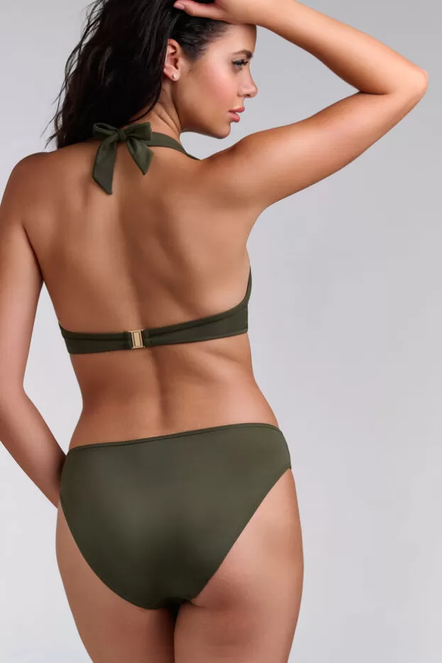 Shop Marlies Dekkers Lingerie royal navy 5 cm bikini slip seaweedgreen