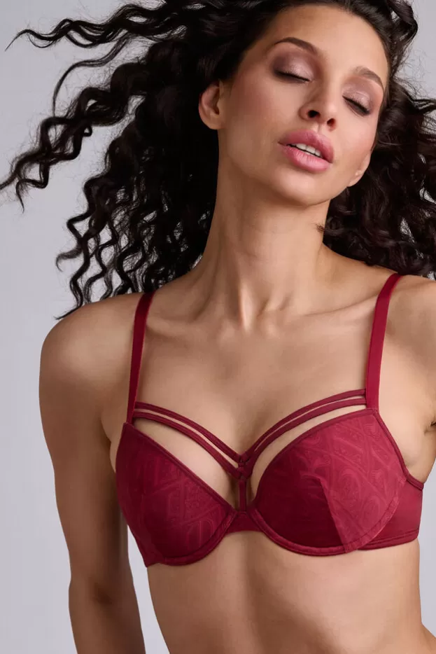 Best Marlies Dekkers Lingerie seductionpush-up soutien-gorge cabernetprint