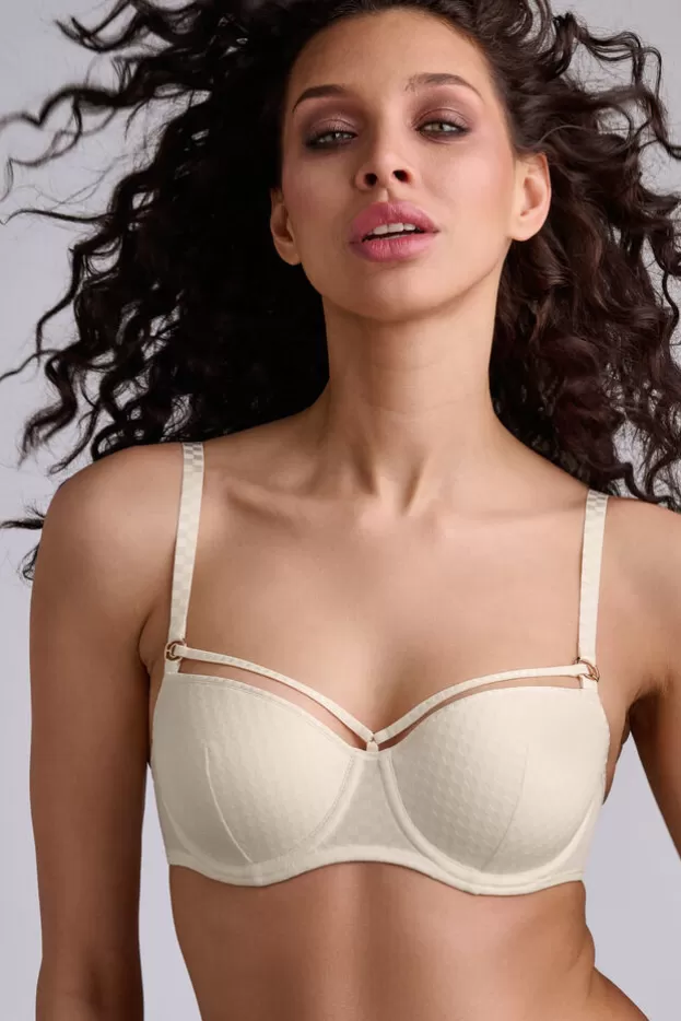 Store Marlies Dekkers Lingerie space odyssey balcony bra checkeredivory
