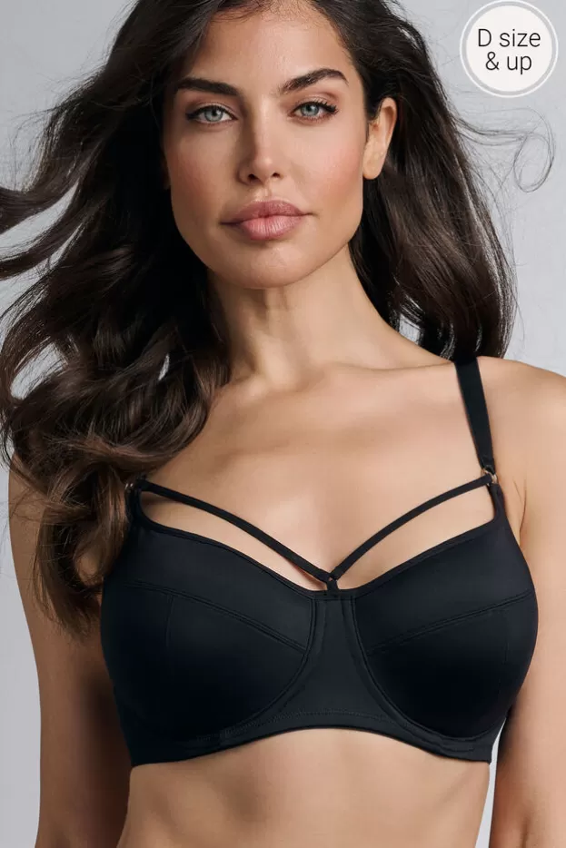 Flash Sale Marlies Dekkers Lingerie space odyssey soutien-gorge balconnet non rembourré black