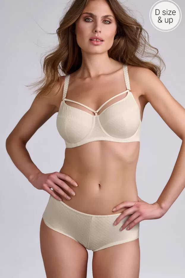 Sale Marlies Dekkers Lingerie space odyssey soutien-gorge balconnet non rembourré checkeredivory