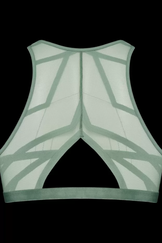 Cheap Marlies Dekkers Lingerie the illusionist bralette sans armature non rembourrée transparentlightgreen