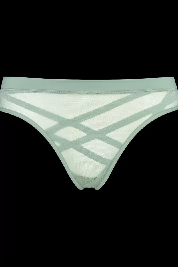Cheap Marlies Dekkers Lingerie the illusionist butterfly string transparentlightgreen