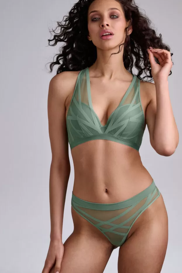 Best Sale Marlies Dekkers Lingerie the illusionist push-up soutien-gorge transparentlightgreen