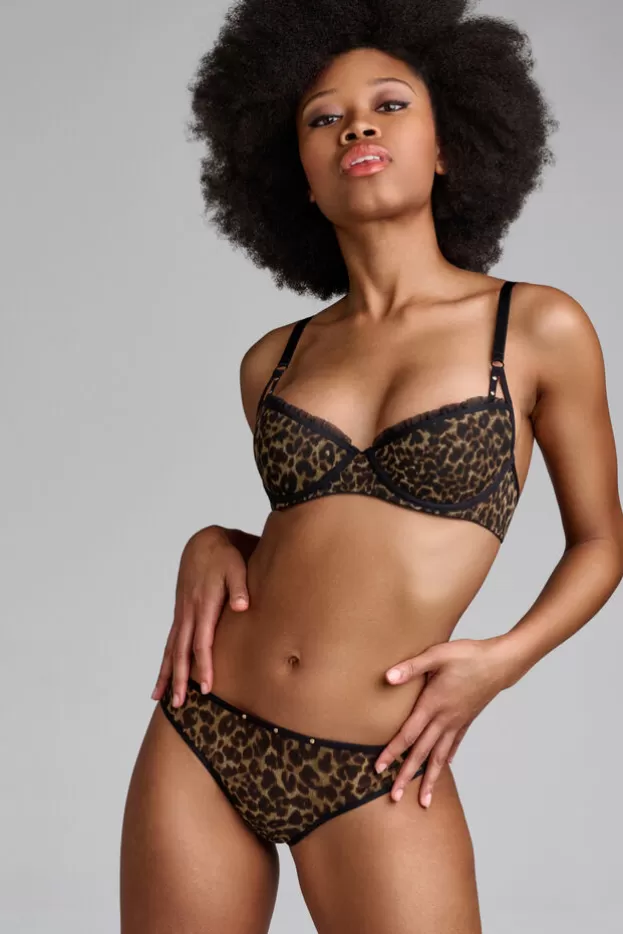 Hot Marlies Dekkers Lingerie vixen demi soutien-gorge leopardprint
